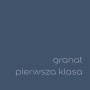Próbka koloru farby do łazienek t.b.t. w kolorze granatowym.