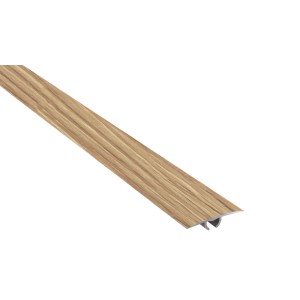 t.b.t. Listwa przejściowa w kolorze drewna do podłóg.