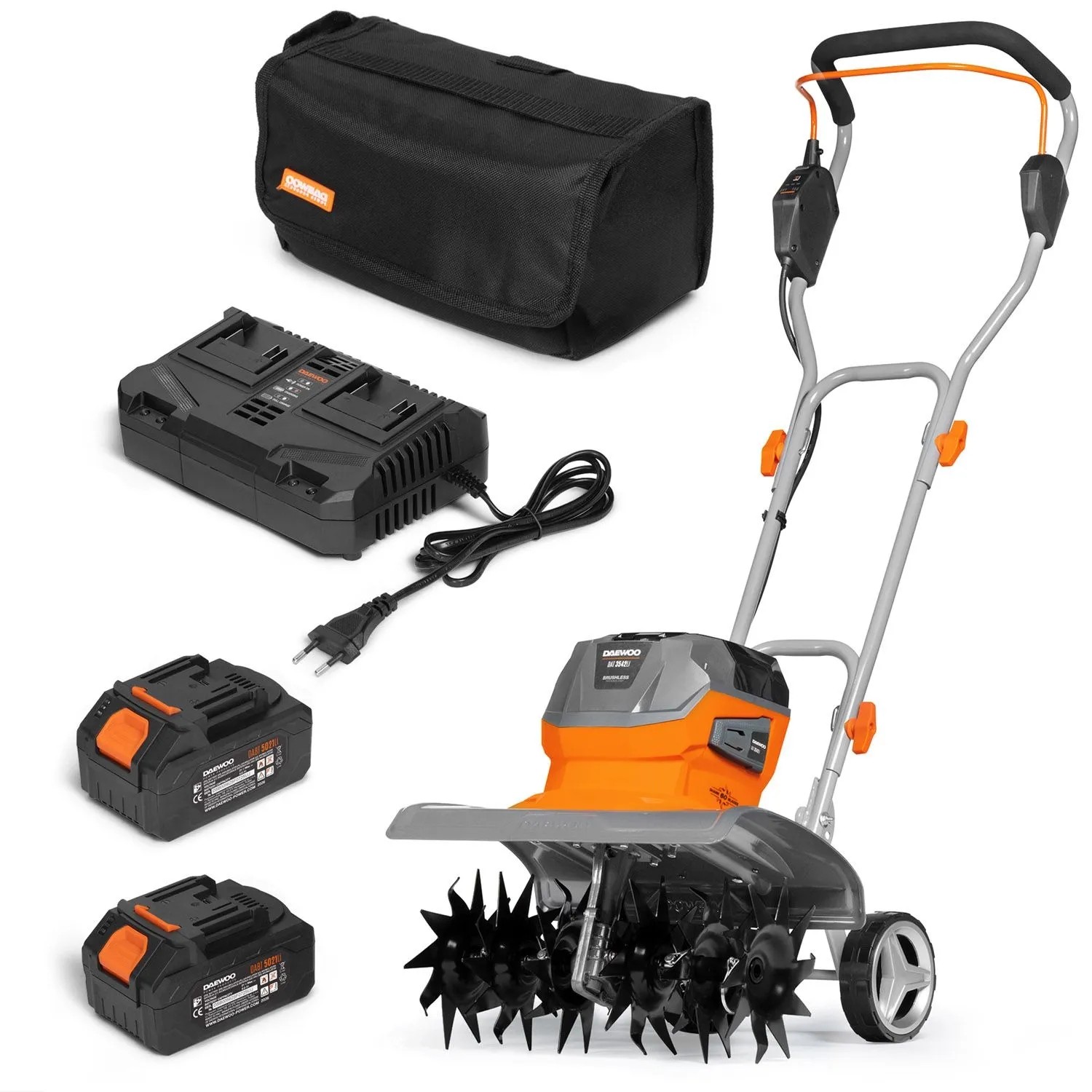 DAEWOO Glebogryzarka akumulatorowa DAT 3542Li set 2x21V