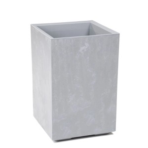 Kwietnik Karo beton szary recycled wym. 40x40x60 cm