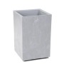 Kwietnik Karo beton szary recycled wym. 40x40x60 cm