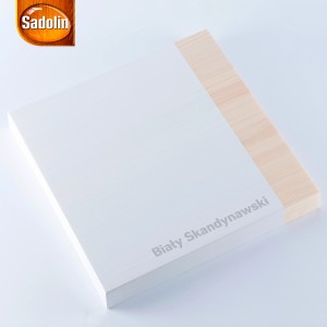 Biała farba ochronna t.b.t. do użytku zewnętrznego.