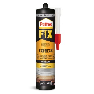 Pattex Fix Express klej montażowy do metalu, ceramiki, drewna i innych.
