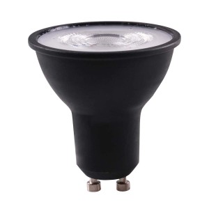 Goldlux Żarówka LED PLATINUM GU10 4,5W 4000K 450lm czarna