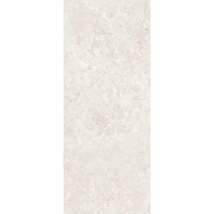 Beżowa płytka ścienna z efektem marmuru.