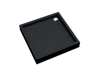 Schedpol Brodzik kwadratowy Mittel 80 czarny struktura 80x80x16 Schedpol Brodzik kwadratowy Mittel 80 czarny struktura 80x80x16