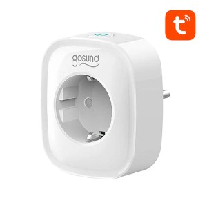 Białe gniazdko Gosund Smart Home do sterowania domem.