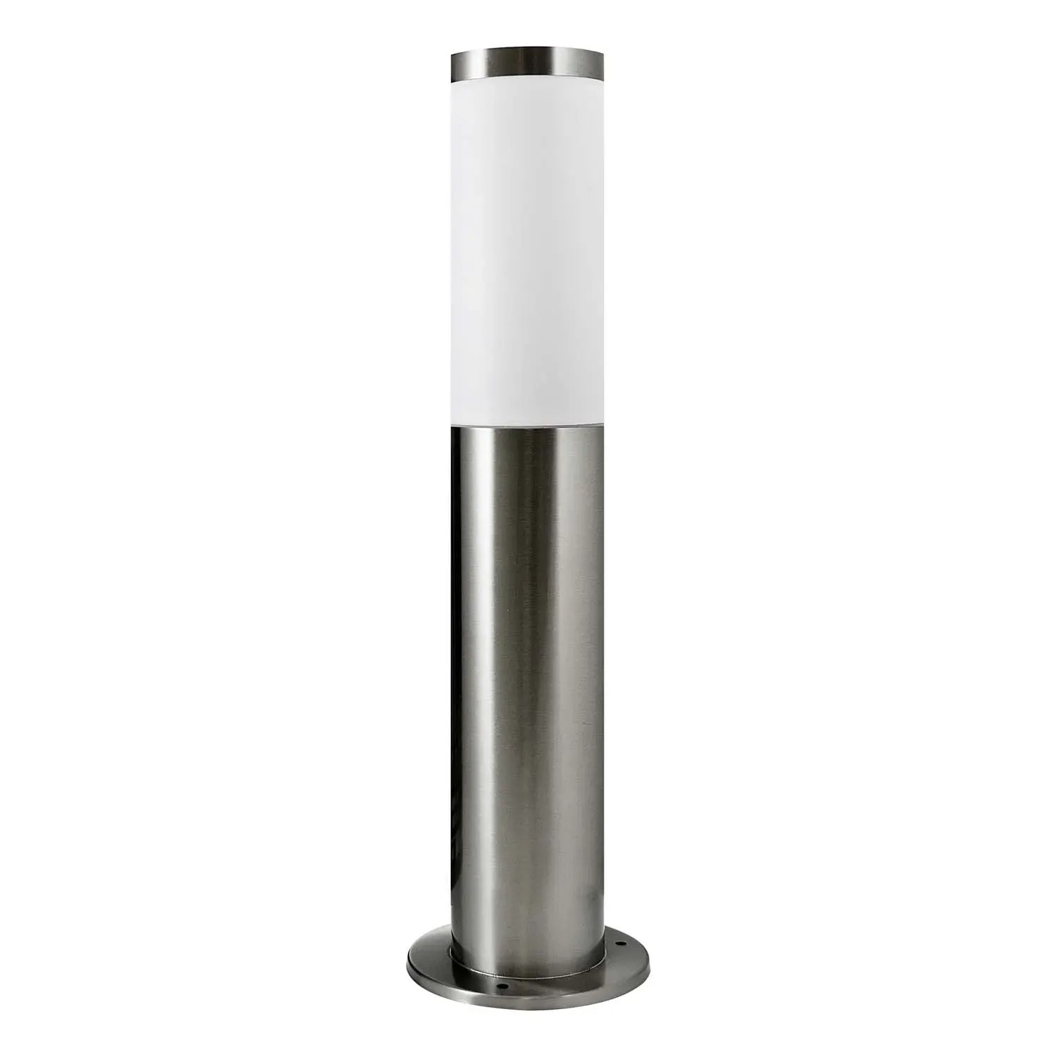 Polux Lampa ogrodowa LIVIA 1xE27 60W wys. 45 cm satyna