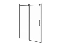 Durasan Drzwi prysznicowe Manhattan 120x200 czarna