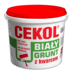 Cekol Grunt z kwarcem biały GB-87 4,5 kg