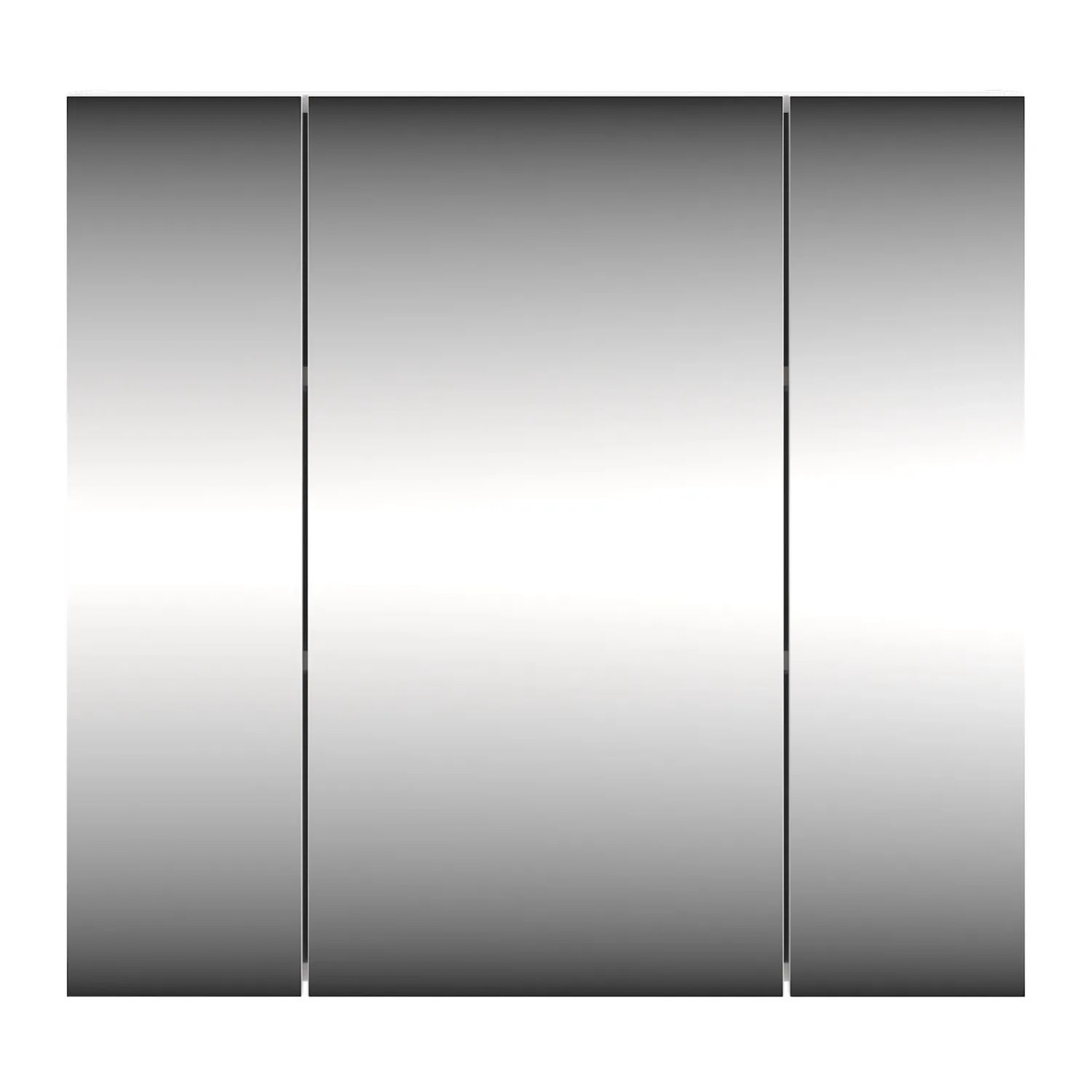 Szafka Lumina 80 z lustrem Biały 80x76x17