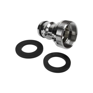 t.b.t. Złączki wciskane: Chromowane złącze z dwoma pierścieniami uszczelniającymi.