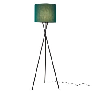 Goldlux Lampa podłogowa TEKLA 1xE27 max. 20W LED wys. 154cm ciemnozielona