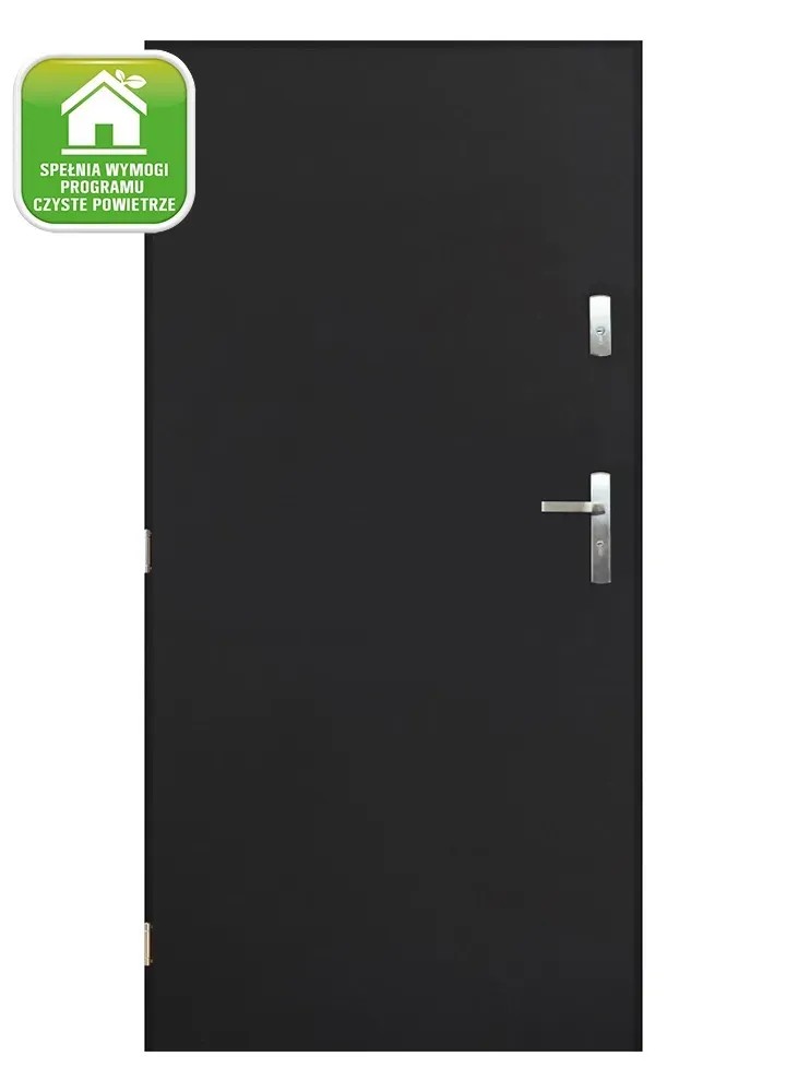 Pantor Drzwi zewnętrzne Faro antracyt 90L