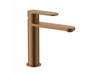 Cersanit Bateria umywalkowa Zuro miedź szczotkowana