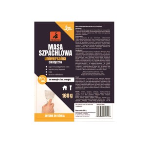 Masa szpachlowa uniwersalna Dragon, gotowa do użycia, 160g, do ścian i sufitów.