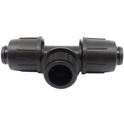 Złączka QJ trójnik - 16 mm - 3/4" GZ