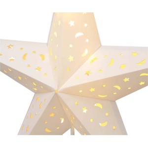 Gwiazda stojaca papierowa LED 75 cm