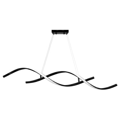 ActiveJet Lampa wisząca LED STELLA BLACK 28W 4000K 2700lm czarna