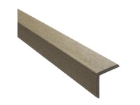 Listwa kątowa maskująca Bergdeck heban - 5 x 5 x 220 cm