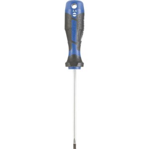 Wkrętak LUX Comfort SL 3,5 mm x 100 mm z niebiesko-czarną rękojeścią.