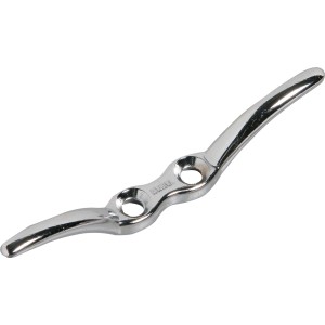 Srebrna knaga do akcesoriów i części zamiennych do łodzi.