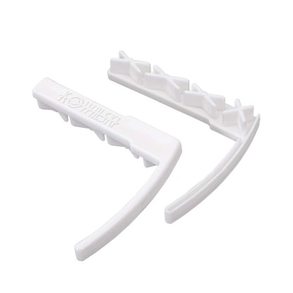 Zakończenie do szyny sufitowej aluminiowej podwójnej Kowalski z osłoną para