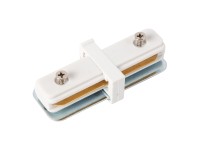 MiLAGRO Łącznik prosty Track 1-obwodowy biały