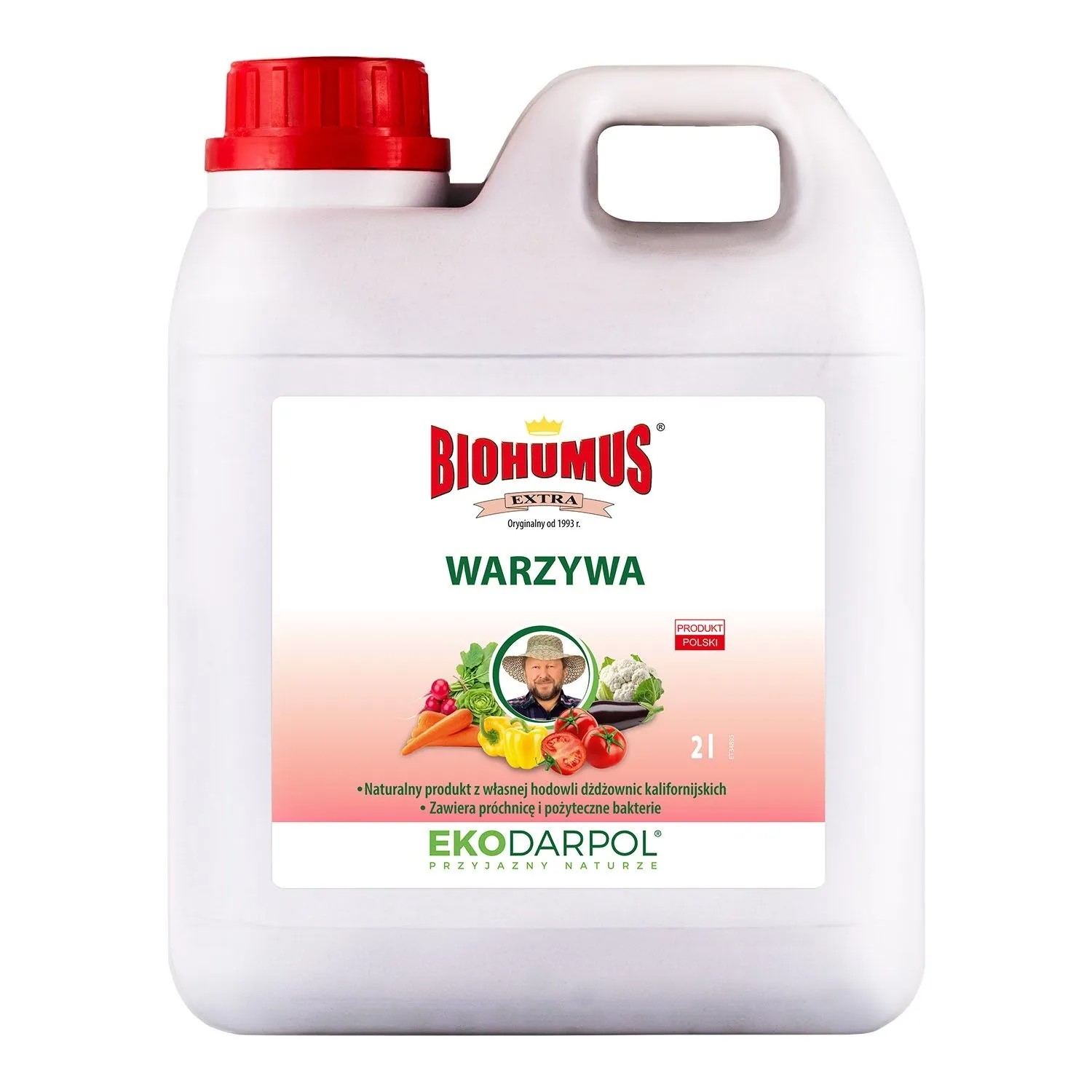 Ekodarpol Nawóz Biohumus Extra do warzyw 2 l.