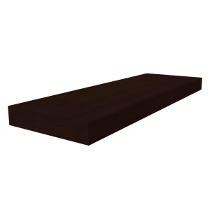 Półka ścienna Eben, 60x25x3,8 cm, uniwersalna i obciążalna do 35 kg.