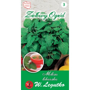 Zdjęcie opakowania nasion melisy z kategorii Nasiona ziół.