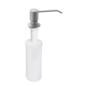 t.b.t. Dozownik na płyn do naczyń do kuchni, szary.