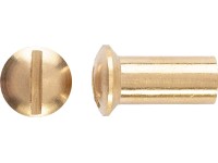 Nakrętka tulejowa mosiadz M6x15mm 8szt