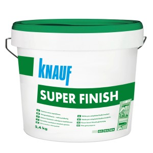 Gotowa masa szpachlowa Knauf Super Finish w wiadrze.