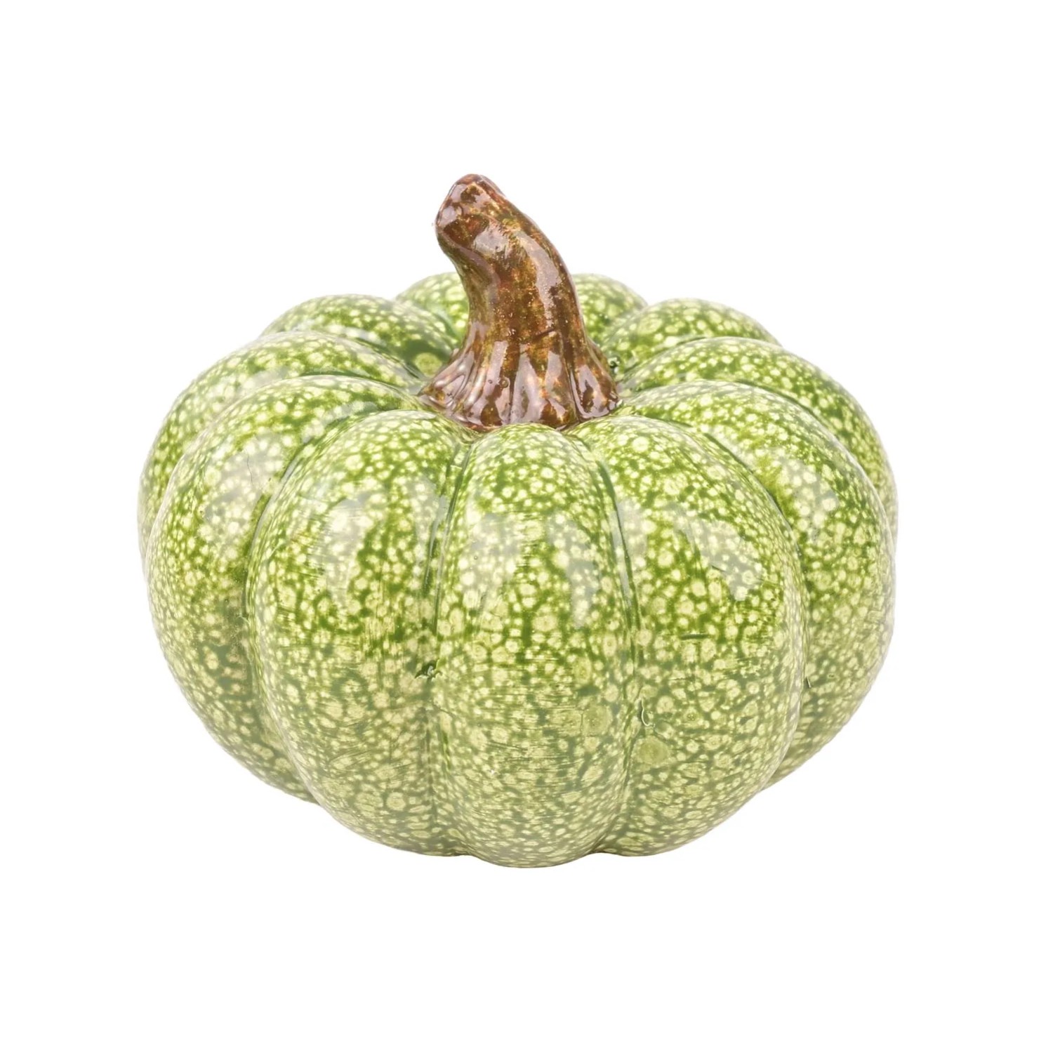 Dynia ceramiczna zielona - wys. 9 cm