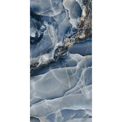 Gres szkliwiony polerowany Andora blue 60 x 120 cm
