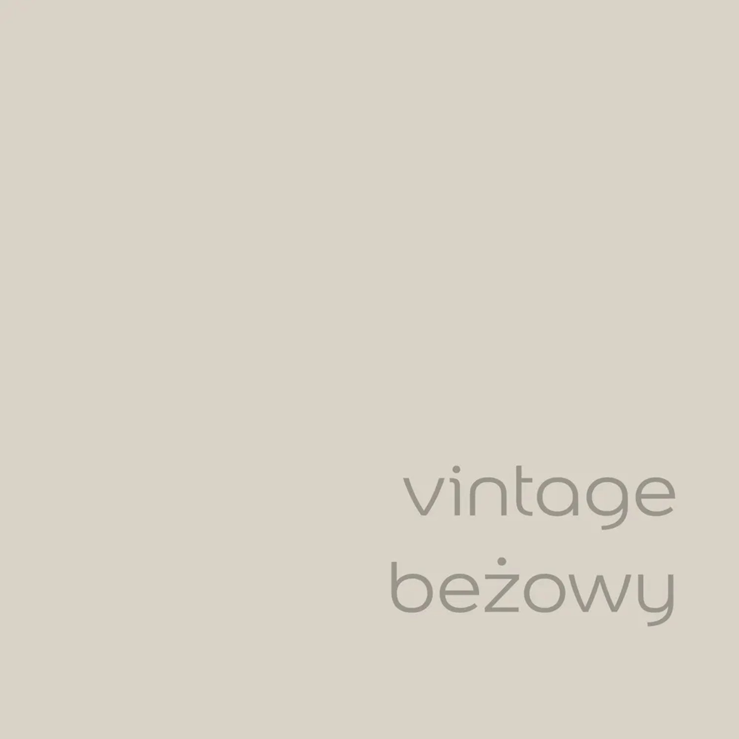 Próbka koloru farby do ścian t.b.t. w odcieniu Vintage Beige.