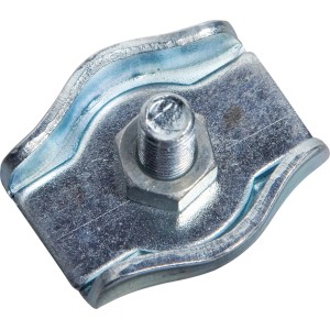 t.b.t. do Liny, zbliżenie metalowego zacisku ze śrubą.