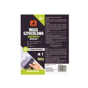 Gotowa do użycia elastyczna masa szpachlowa Dragon, 160g, do napraw ścian i sufitów.