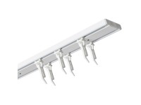 Szyna aluminiowa SLIM podwójna biała 250 cm