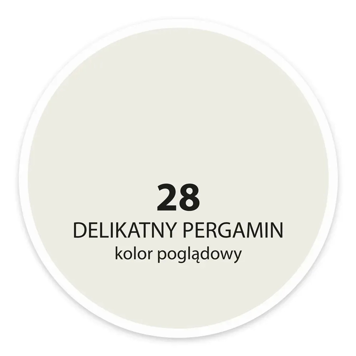 Próbka koloru farby do ścian t.b.t. w jasnym beżu.