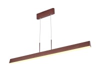 Candellux Lampa wisząca COCONUT 28W 4000K 1600lm brązowa