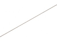 LUX-TOOLS Łańcuch dekoracyjny kulkowy 3,6mm 2m