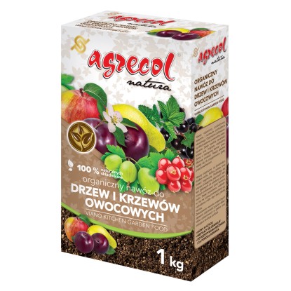Nawóz organiczny do drzew i krzewów ozdobnych 1kg.