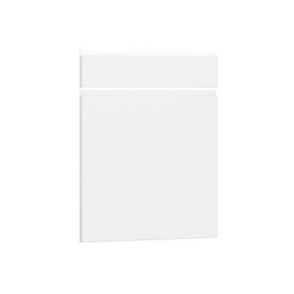 Front 60 x 56 cm + 60 x 14 cm Verona biały połysk