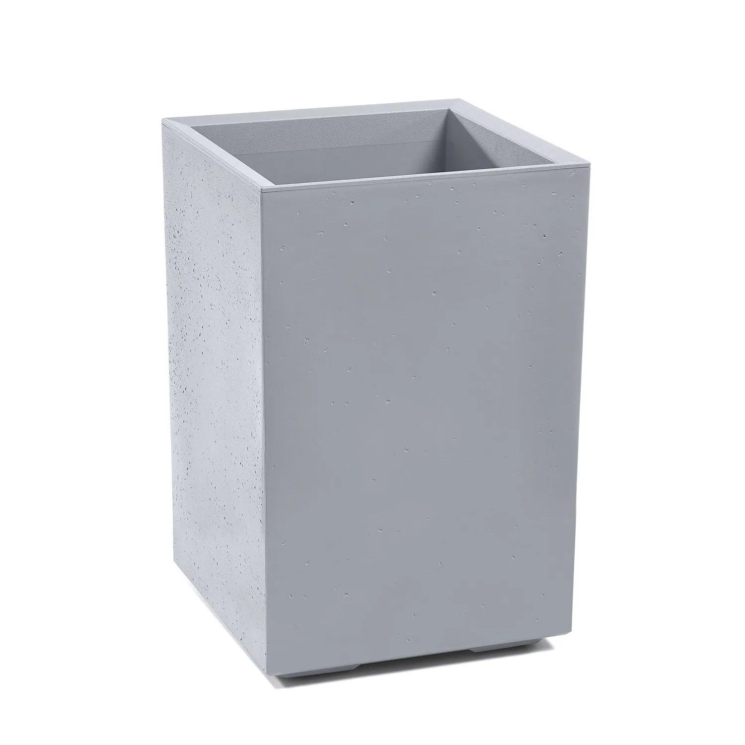 Kwietnik Karo beton szary recycled wym. 40x40x60 cm