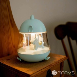 Mary's Lampka nocna LED POZYTYWKA 5W 3000K_RGB niebieska