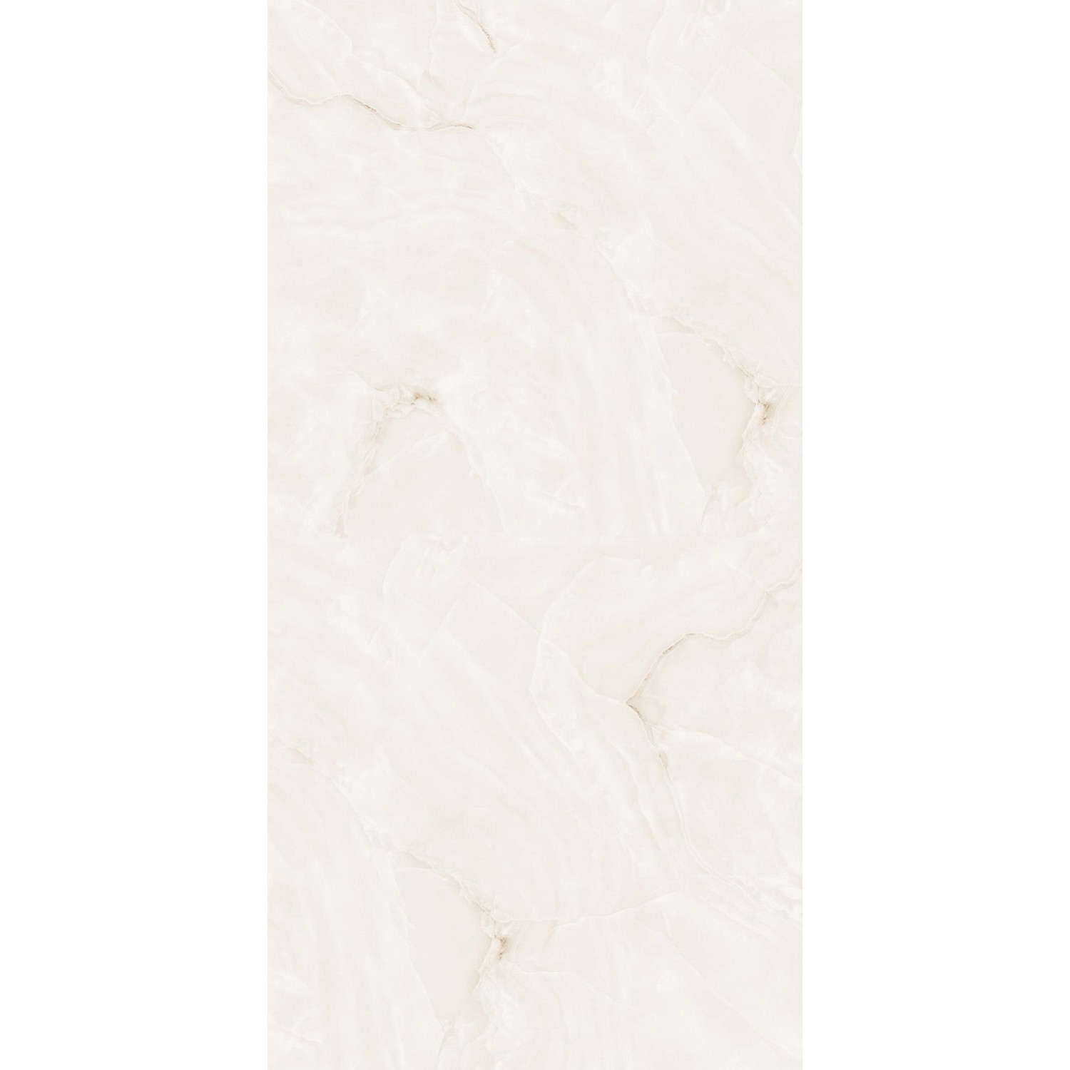 Gres szkliwiony polerowany Onyx Ice 60 × 120 cm