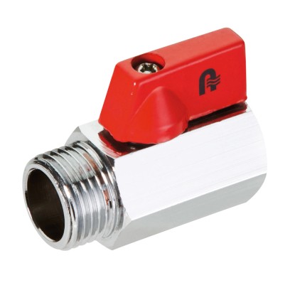 Armatura Kraków Zawór kulowy mini N-W z dźwignią 1/2"