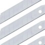 Ostrza trapezowe łamane LUX, 18 mm, 10 sztuk do noży segmentowych.